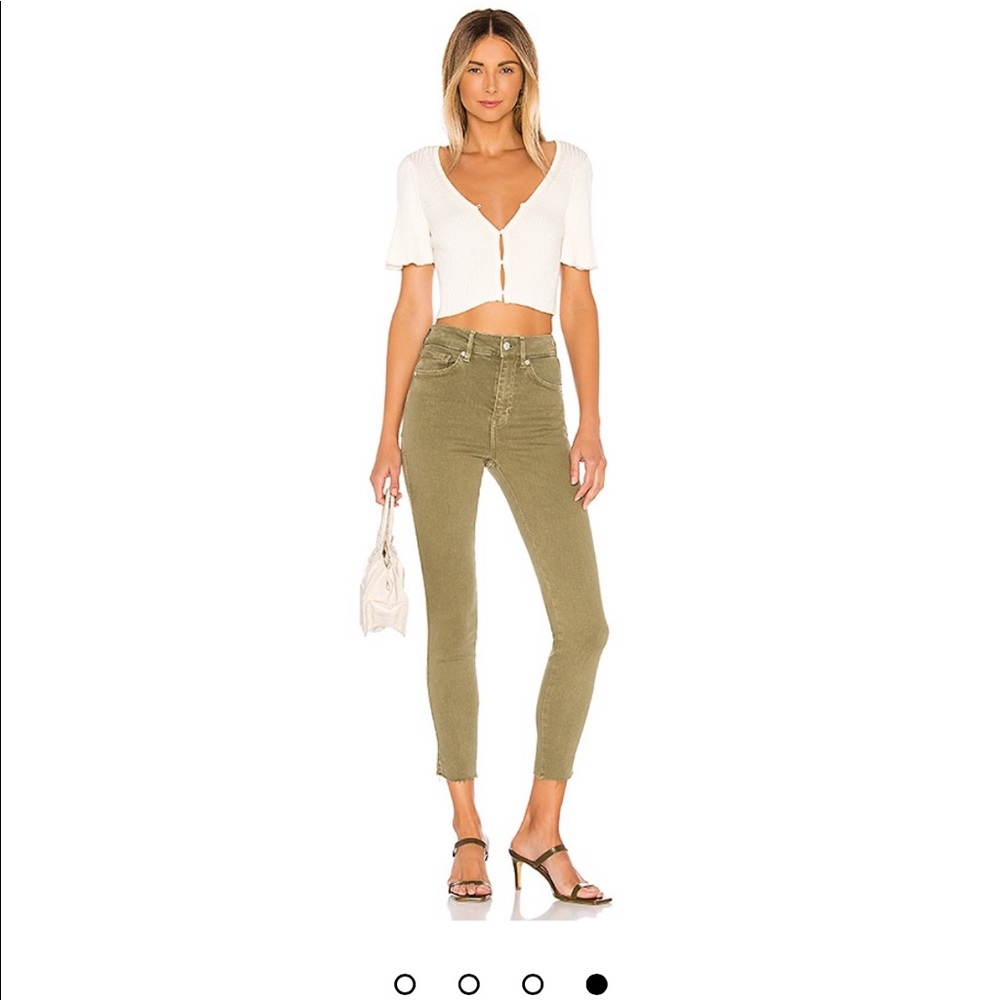 Free People | NWT High Rise Army Jeggings